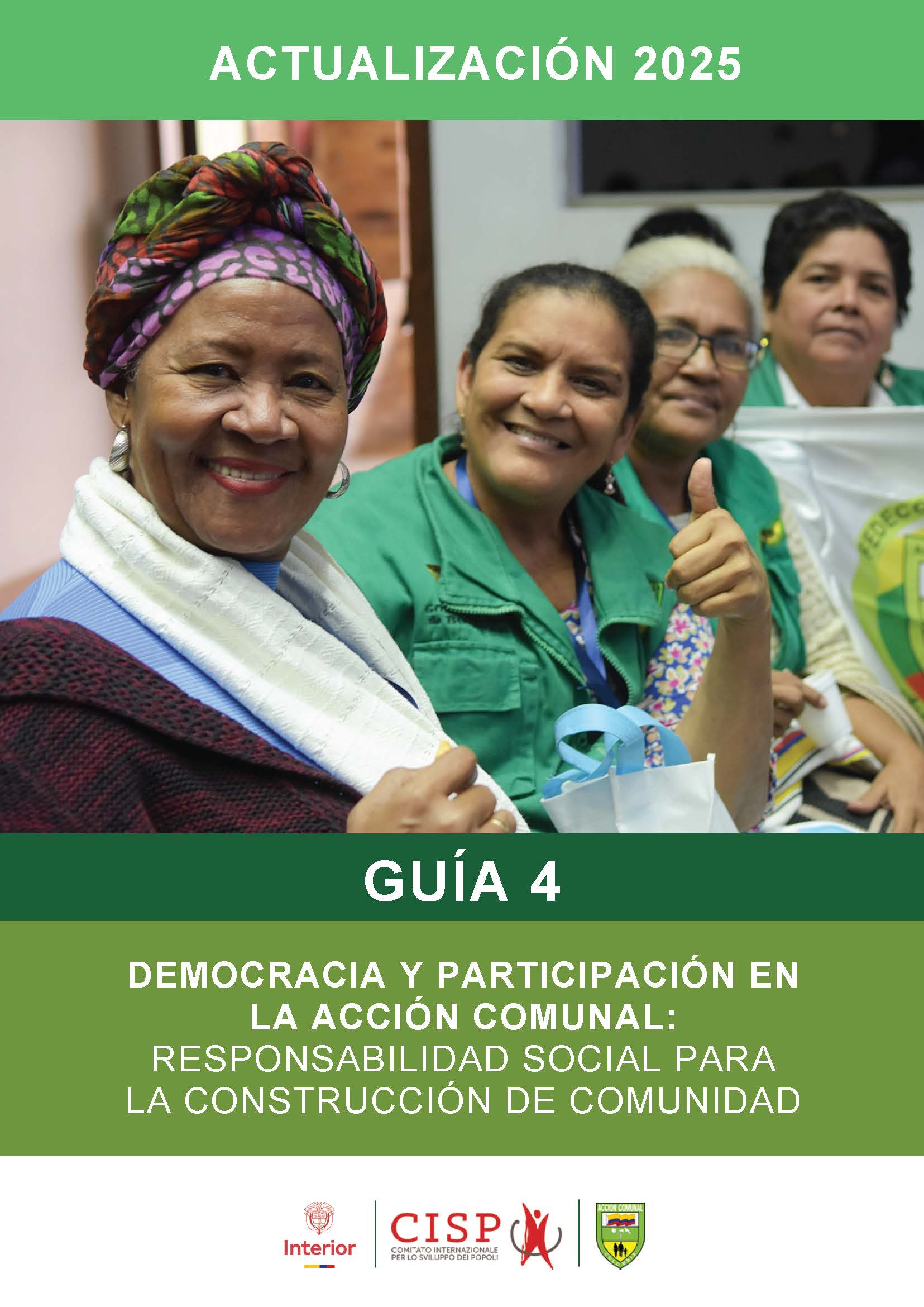 Portada: Democracia y Participación