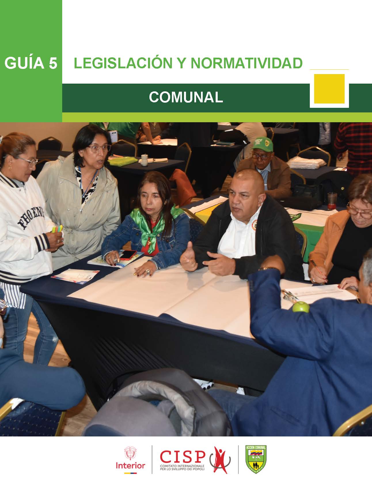 Portada: Legislación Comunal